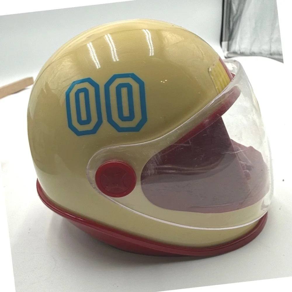 NASCAR Vintage Digital Helmet Alarm Clock Flip Visor Quartz Works Valdawn